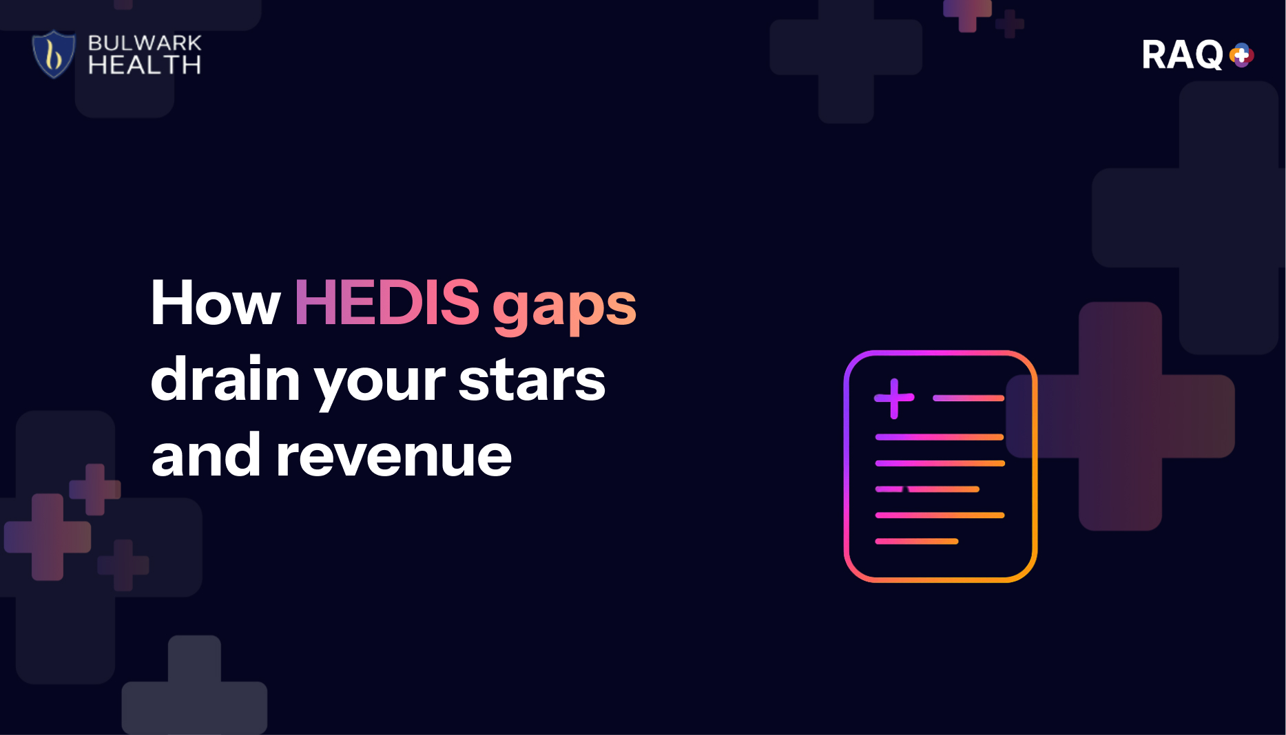 how hedis gaps drain your revenue banner