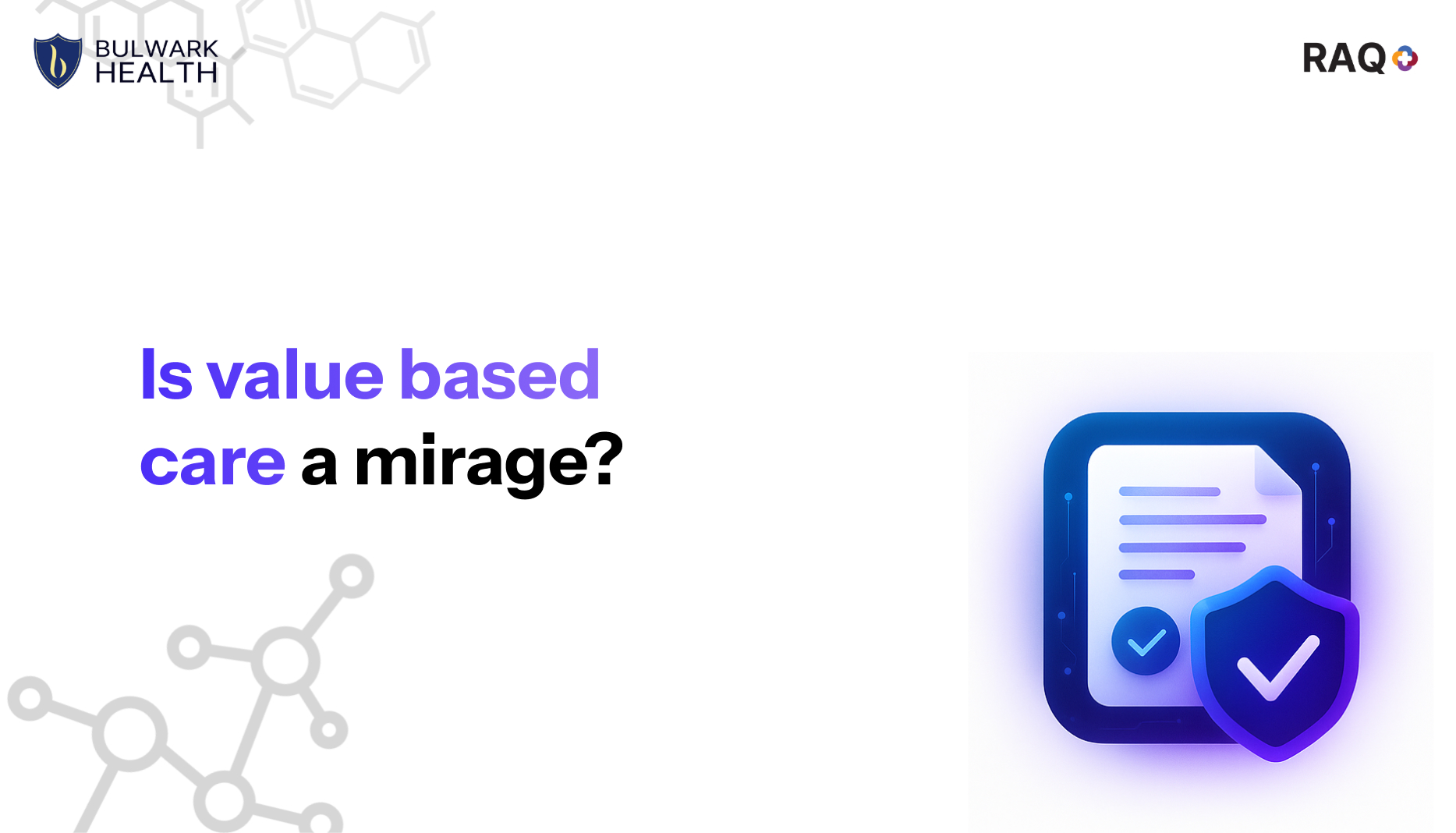 is value based care a mirage banner
