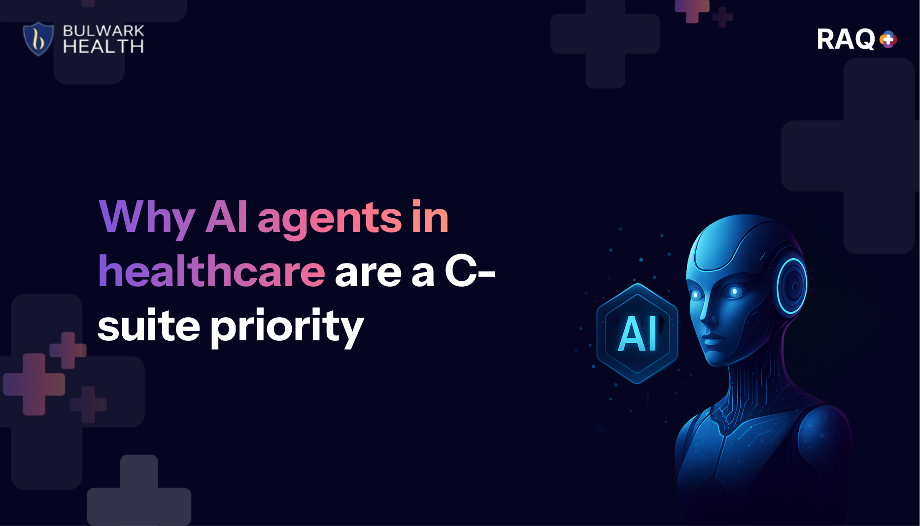 ai agents in healthcare banner